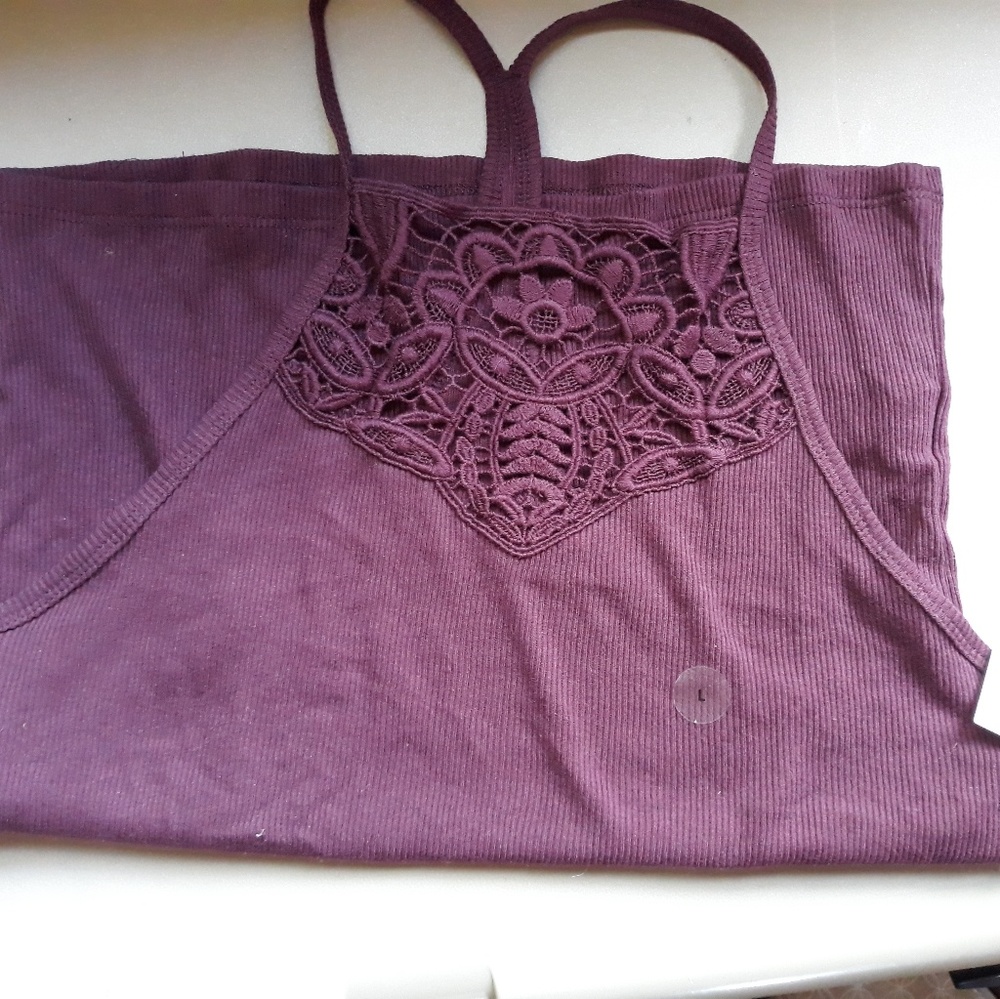 NWT Aeropostale racerback crop top
